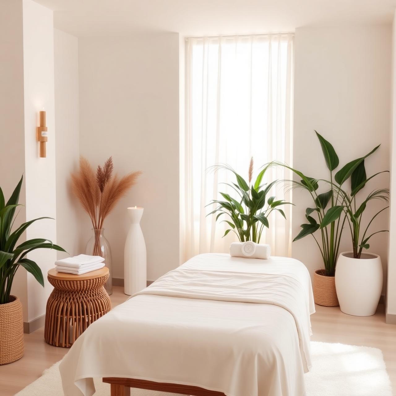 Calm interior of Lulu Massage & Spa